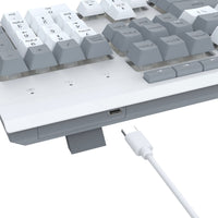 Redragon S151 Wired RGB Gaming Keyboard and Mouse Combo - White and Grey-RD-S151W Redragon