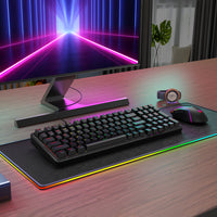 Redragon S162 RGB 3-Mode Wireless Mechanical Gaming Keyboard and Mouse Combo - Black-RD-S162