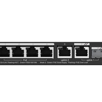 Reyee RG-ES206GS-P: 6 Port Gigabit PoE Smart Managed Switch with 1 SFP Combo Port. Network connectivity solution.