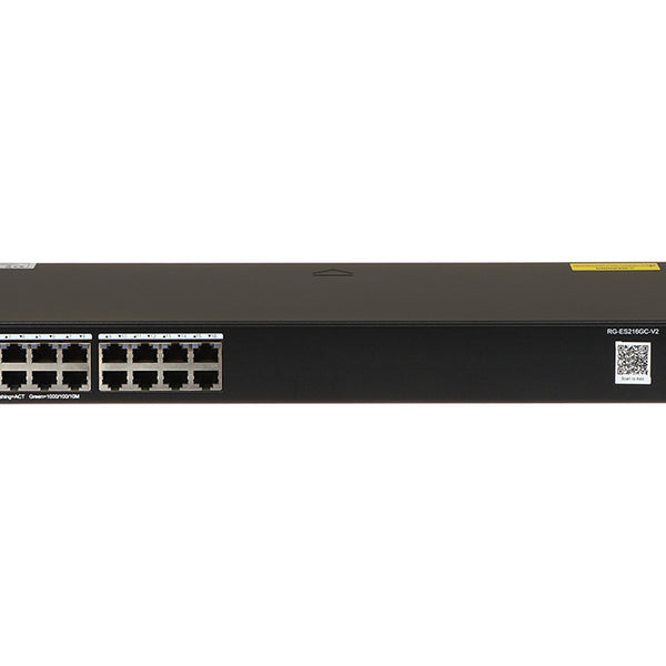 Reyee 16 Port Gigabit Smart Managed Switch | RG-ES216GC-V2
