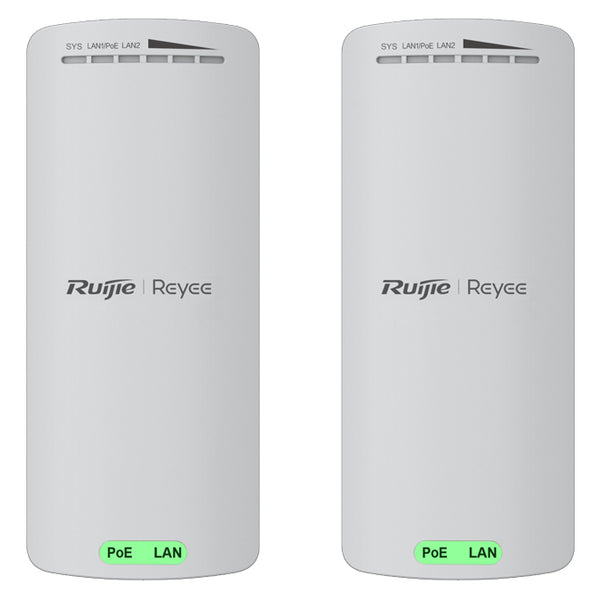 Reyee 2.4GHz 300Mbps 8dBi 70° Pre-Paired Kit | RG-EST100-E