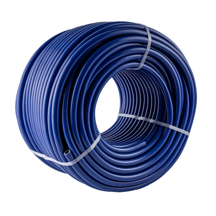 Blue Rubber Hose 8mm x 15mm - 100M, 80BAR | chavda.com - Durable Tubing, Industrial Hose, Water Pipe, Flexible Hose, Irrigation Hose