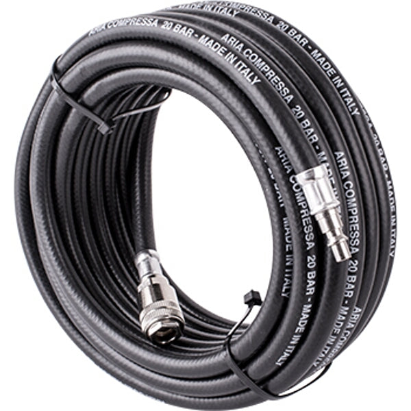 Air Hose Rubber 10M Compressor Quick Couplers - Durable Pneumatic Tool Hose