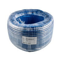Ultra Soft Air Hose 6mm x 12mm Blue 100m | Flexible Tubing, Pneumatic Hose, Compressed Air | High Pressure, Made in Italy