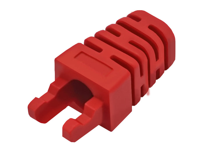Linkbasic RJ45 Red Crimp Boot - Network Cable Connector