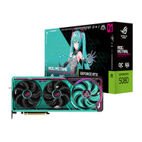 Asus ROG Astral GeForce RTX 5080 16GB GDDR7 OC Hatsune Miku Graphics Card-ROG-ASTRAL-RTX5080-O16G-M