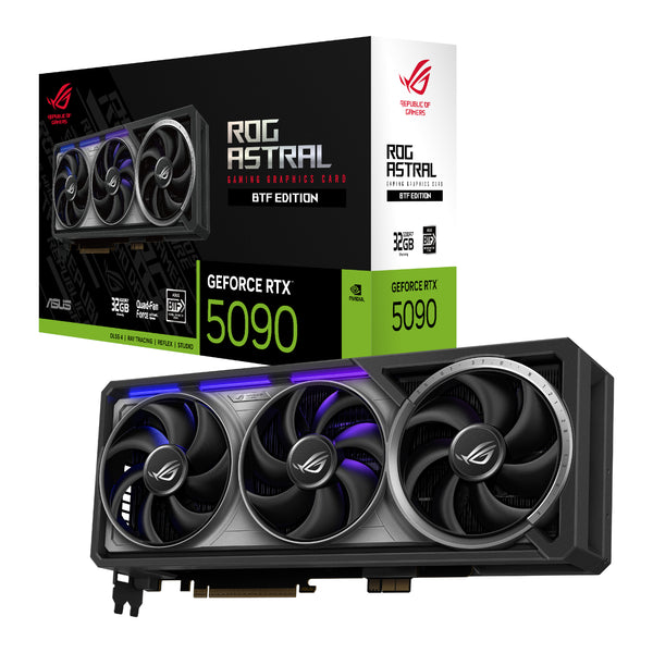 Asus ROG Astral GeForce RTX 5090 32GB GDDR7 BTF Edition Graphics Card-ROG-ASTRAL-RTX5090-O32BTF