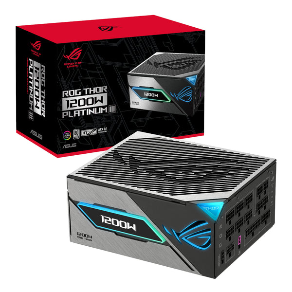 Asus ROG Thor 1200W 80 PLUS Platinum III ATX Modular Power Supply-ROG-THOR-1200P3-GAMING