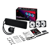 Asus ROG STRIX LC III 360 ARGB LCD All-in-one CPU Liquid Cooler - Black-ROGSTRIXLCIII360ARGBLCD