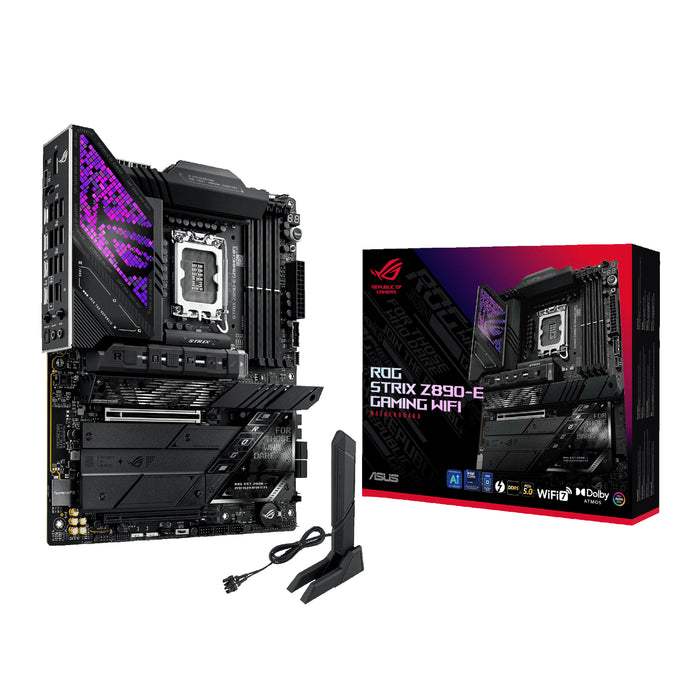 Asus ROG Strix Z890-E Gaming WIFI Intel LGA1851 ATX Gaming Motherboard-ROGSTRIXZ890-EGAMINGWIFI