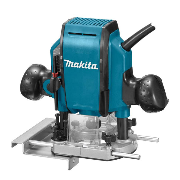 Makita RP0900 Plunge Router - 1/2 inch Wood Router - Professional Woodworking Tool