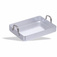 PUJADAS Roasting Pan Aluminium - 400Mm X 300Mm (Fixed Handles) - RPA0400