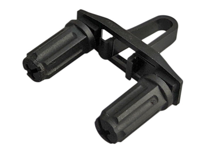 Rackstuds Duo 2.2mm/3.2mm 20 Pack Black | RSLDUO-1RUB20-S2/40