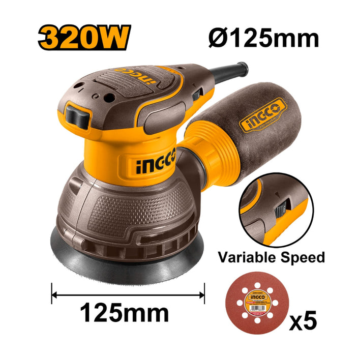 INGCO SANDER ROTARY 320W product image