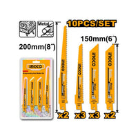 INGCO ACC RECIPROCATING BLADE METAL 10PCS RSB1001