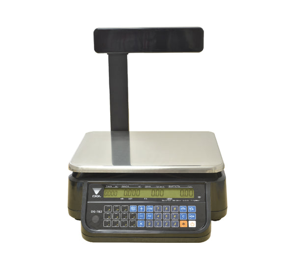TERAOKA Retail Scale Electronic - 6/15Kg (2/5Gr) Incl Pole - RSE7020