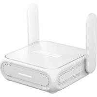 ASUS Go Wi-Fi 7 Dual-Band Travel Router with 5G - White-RT-BE58 GO