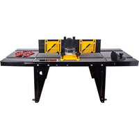 Tork Craft Router Table With Fence & Feather Board -16cm Base Routers-  RT001