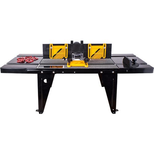 Tork Craft Router Table With Fence & Feather Board -16cm Base Routers-  RT001