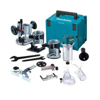 Makita: Complete With Trimmer, Tilt Base, Plunge Base 6.35Mm (1/4