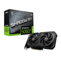 MSI GeForce RTX 5060 Ti SHADOW 2X OC PLUS GDDR7 16GB Graphics Card-RTX5060TISHADOW2XOCPLUS