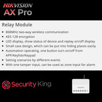 Hikvision AX-PRO Wireless Relay Module - CP409