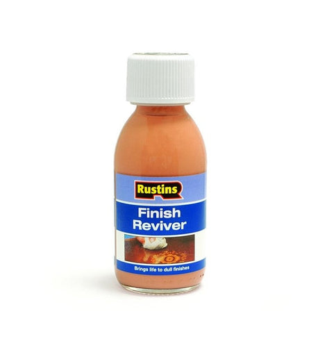 Rustins Finish Reviver 125ml - Wood Furniture Restorer Polish Scratch Remover for Antique Restoration