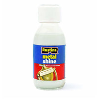 Rustins Metal Shine 125ml | Metal Polish & Cleaner | Brass, Chrome, Copper