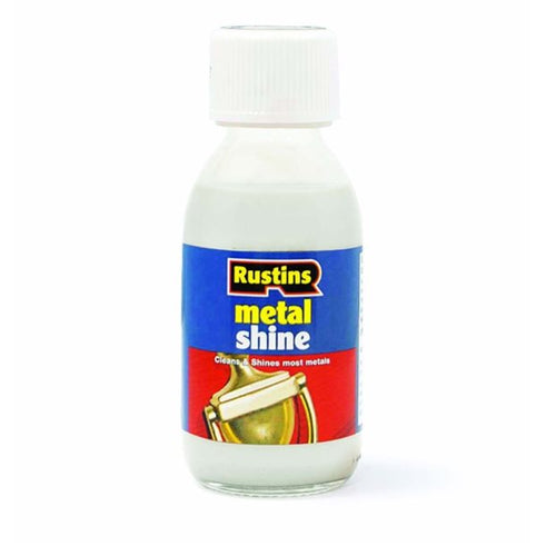 Rustins Metal Shine 125ml | Metal Polish & Cleaner | Brass, Chrome, Copper