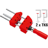 BESSEY Mini Vice S 18 - Parallel Clamping Vice with Guide Rods | Chavda.com