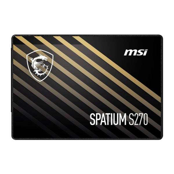 MSI SPATIUM S270 240GB SSD - High Performance SATA III Solid State Drive for Gaming & PC Upgrades