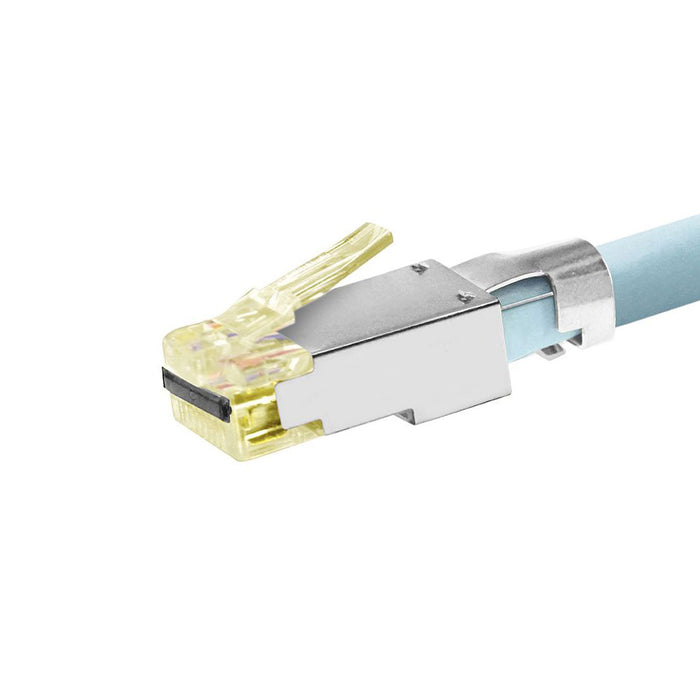 RJ45 SHIELDED PASS THROUGH CONNECTOR CAT6/6A-50* - NET-S45-1755P