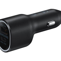 Samsung Dual Port Car Charger 40w-Black-SAM-EP-L4020NB