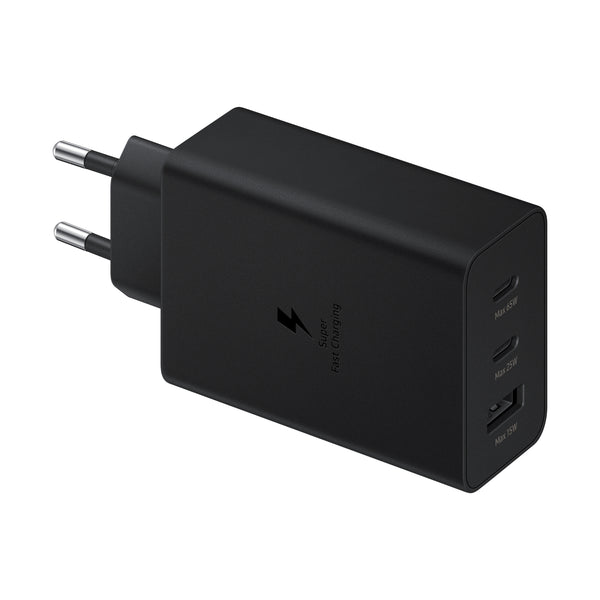 Samsung Power Adapter trio 65W-Black-SAM-EP-T6530NB