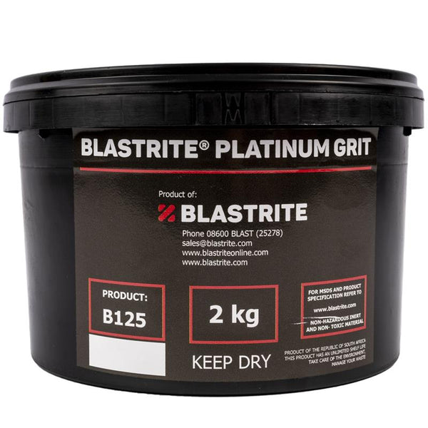 AIRCRAFT Sand Blast Sand B125 Coarse & Gen.Purpose 2Kg Tub - SANDBL-B125-2KG