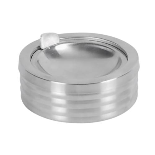 Stainless Steel Windproof Ashtray - SAS1001 | Chavda.com