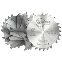 PREMIUM DADO SET 203.2 X 15.875 X 24T 4 X 1/4', 1/8',1/16',3/32' CHIP