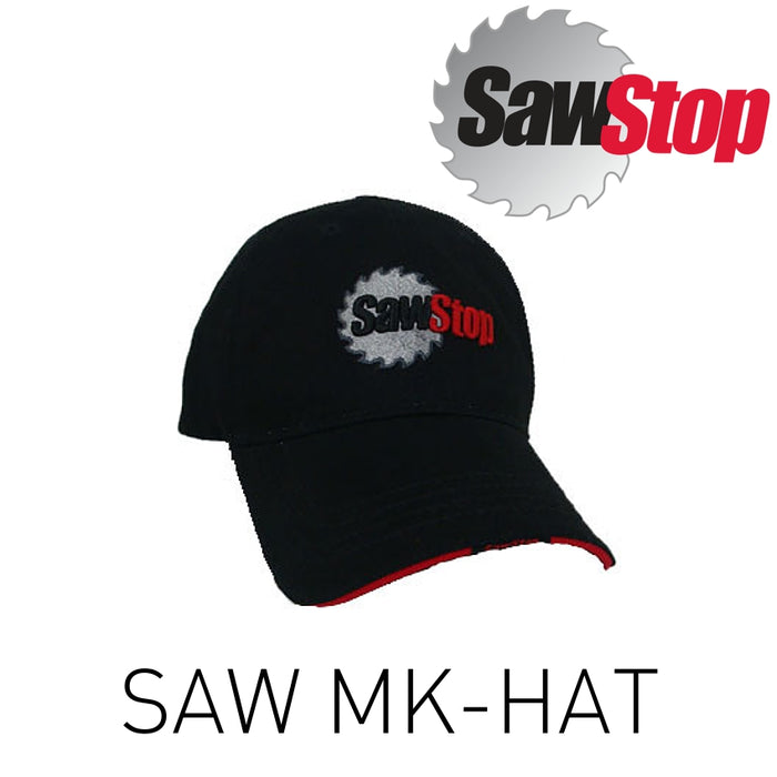SawStop Branded Hat: Official SawStop Cap - Workwear, Safety Gear, Woodworking Apparel