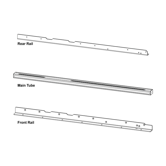 INDUSTRIAL SERIES 52' EXT RAIL ASSEMBLY