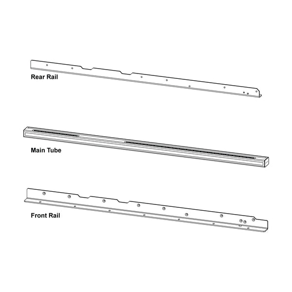 INDUSTRIAL SERIES 52' EXT RAIL ASSEMBLY