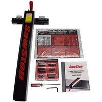 SawStop T-Glide Fence System: Professional Series II with hardware, manual, and instructions for contractor saws