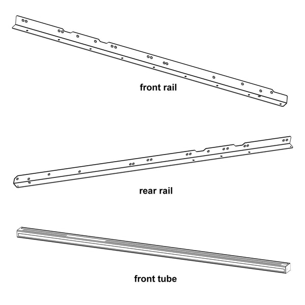 PROFESSIONAL AND CNS 36��� RAIL ASSEMBLY