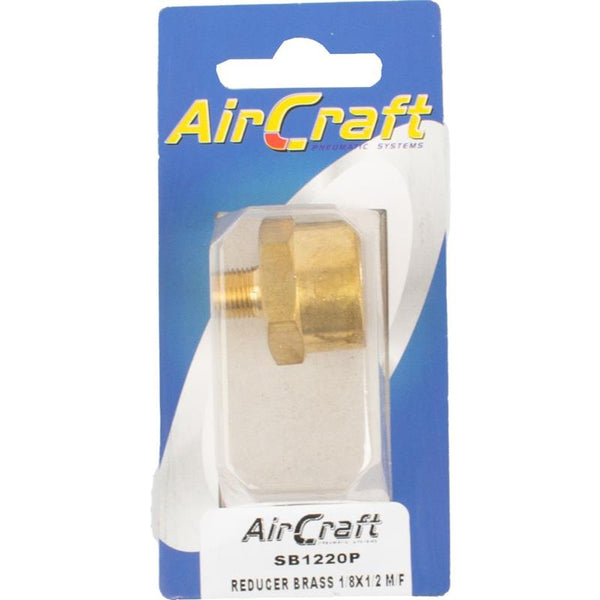 REDUCER BRASS 1/8X1/2 M/F 1PC PACK