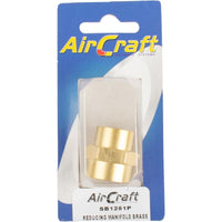 REDUCING MANIFOLD BRASS 3/8X1/2 F/F 1PC PACK