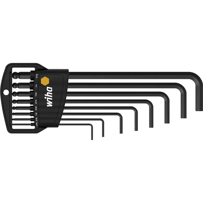 Wiha HEX KEY SET - BALLPOINT IMPERIAL IN HOLDER 01420 - WIH369HZ8