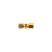 Brass Conical Straight Joint 4mm - Plumbing Fitting Connector | Chavda.com