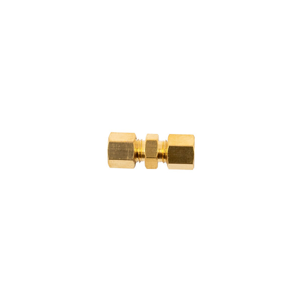 Brass Conical Straight Joint 4mm - Plumbing Fitting Connector | Chavda.com