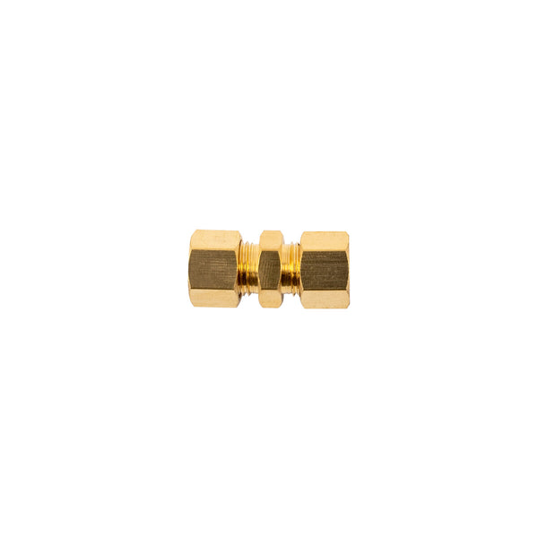 Brass Conical Straight Joint 6mm - Plumbing Fitting, Connector, Pipe Fitting - High-Quality Brass Joint