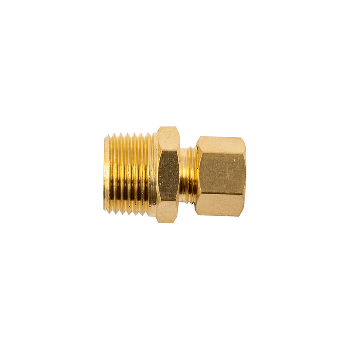 Brass Conical Straight Fitting 8mm x 3/8