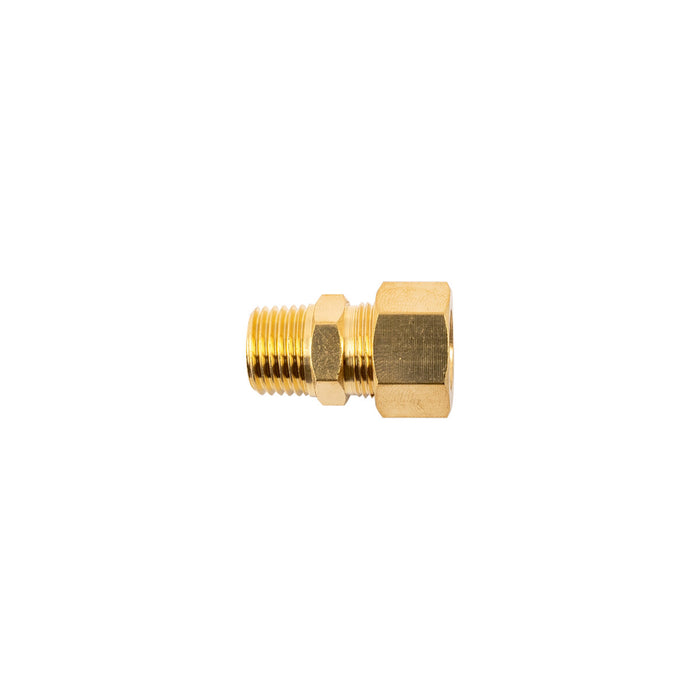 Brass Conical Fitting, 10mm x 1/4